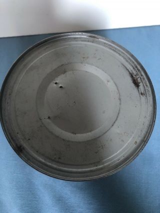 Vintage / Antique PEACOCK COFFEE Tin Can 1lb 3