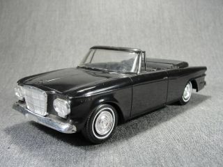 1/25 Scale Vintage 1962 Studebaker Lark Convertible Promo Model Car Black