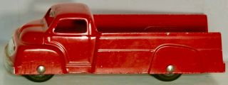 Vintage Tootsietoy Red 1949 Ford F - 6 Pickup Truck Made In U.  S.  A.  Circa 1950s