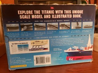 The TITANIC BOOK AND SUBMERSIBLE MODEL By Susan Hughes & Steve Santini NO BOOK 3
