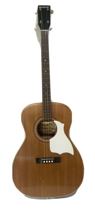 Rare Vintage 1972 Harmony H - 4101 Tenor Guitar -