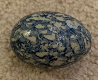 Vintage Bbp Beaumont Brothers Egg Salt Glazed Pottery Dated
