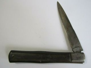 Vintage 1 Blade Folding Pocket Knife Bottle Shape ? Gks Solingen