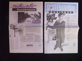 Transworld Skateboarding Business Journals,  Two Issues,  Chris Miller,  Magnusson