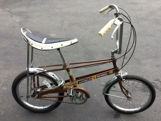 Vintage Ross Apollo 3 Speed Boys Muscle Bike Bicycle Brown
