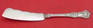English King By Tiffany And Co Sterling Silver Master Butter Flat Handle Wavy 7 "