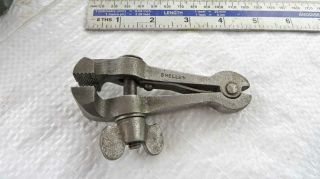 Vintage 1952 Dated Forged Steel Hand Vice Broad Arrow C/2961 By Shelley Old Tool