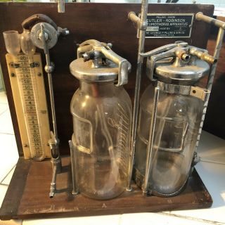 Antique George Pilling Cutler - Robinson Pneumothorax Apparatus - Medical