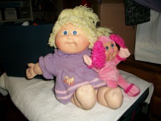 Vintage Cabbage Patch Doll 1978 - 1982 No Box With Cabbage Patch Kids Cuties Dol