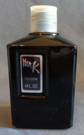 Mans Fragrance Vintage Mr K By Mary Kay 4 Oz Splash Cologne 85 Full