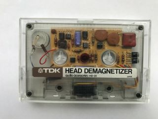 Tdk Hd - 01 Head Demagnetizer For Cassette Tape Decks Vintage Retro Music Ex Cond.