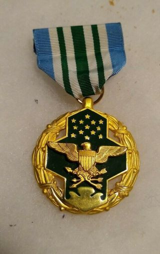 Vtg.  Us Military Merit Joint Service Commendation Medal (ye)