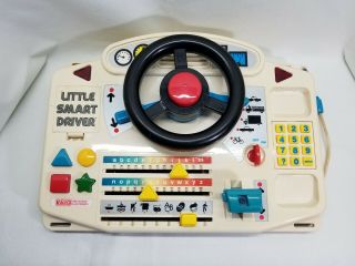 Vintage 1989 Vtech Little Smart Driver - -