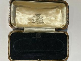 Antique Leather Silk Velvet Jewellery Watch Bracelet Box