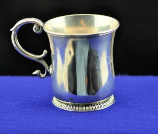 Authentic Antique Tiffany & Co Sterling Silver Baby Cup " Audrey " 129 Grams