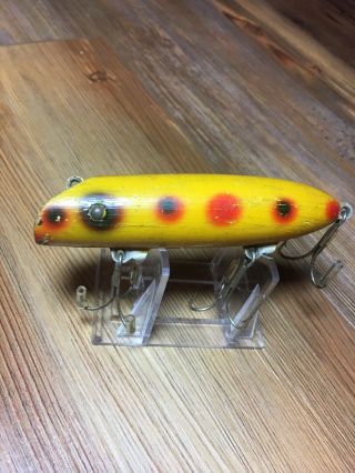 Vintage Fishing Lure South Bend Better Bass Oreno Tough Color Rare Hardware Old