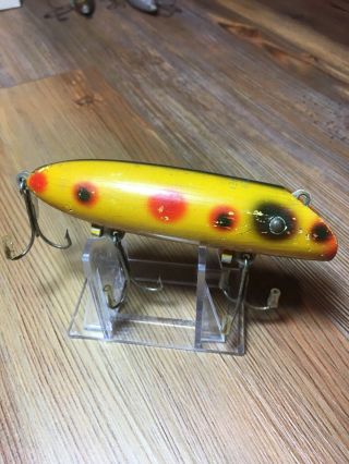 Vintage Fishing Lure South Bend Better Bass Oreno Tough Color Rare Hardware Old 3