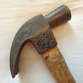Vintage Garrington Curlew Carpenters Claw Hammer 20oz England Old Tool
