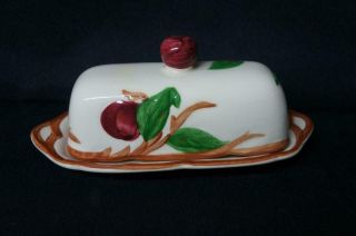 Vintage Franciscan Ware Apple Butter Dish With Lid