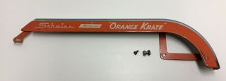 Vintage Schwinn Orange Krate Stingray Chainguard 5 Speed Paint