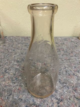 Vintage H.  T.  Christman Quart Milk Bottle - Middletown,  PA 3