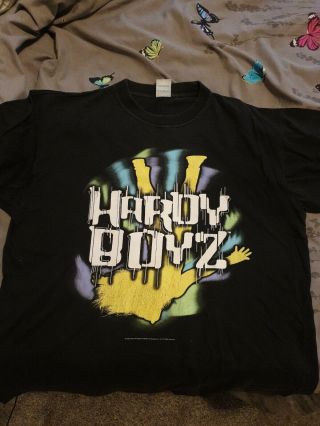 Vintage Hardy Boyz Wwf T - Shirt Size Small