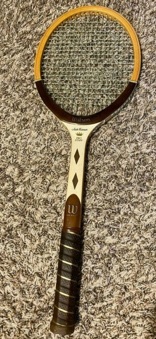 Vintage Wilson Jack Kramer Pro Staff Tennis Racket Racquet Light 4 3/8