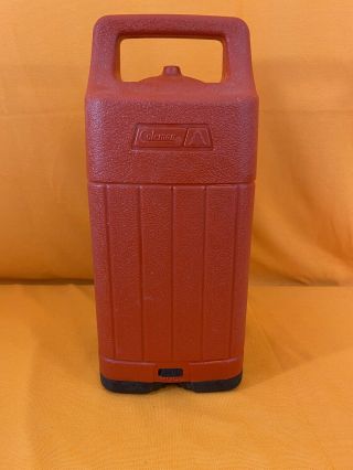Vintage 1984 Coleman 200 A Lantern Red Plastic Storage Carry Case