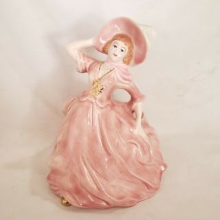 Vintage Planter Lady Pink Dress Southern Belle 1950s
