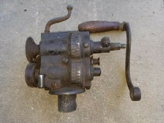 Antique Peck Stow & Wilcox Small Turning Machine Pexto Roper Whitney Roll Former