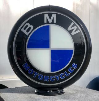 Bmw Motorcycles Globe For Gas Pump Or Lamp