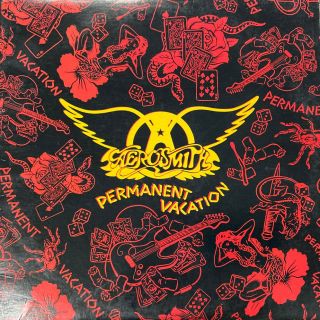 Aerosmith 1987 Lp " Permanent Vacation " On Classic Rock Vintage Vinyl Angel