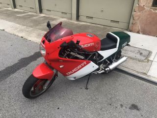 Rare 1990 Ducati 750 Sport,  Tri Colore Only 400 Imported.