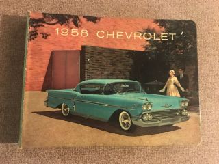 1958 Chevrolet Dealers Showroom Album