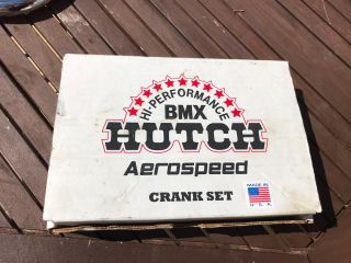 Hutch Jbd Aerospeed Crank Set,  Old School Bmx,  Vintage Bmx