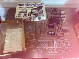 Entex 8467 " The Silver Ghost " 1906 Rolls Royce 1/16 Scale Kit Only