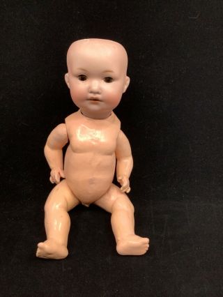 12” Armand Marseille Baby Doll.  Porcelain Bisque Head.  971