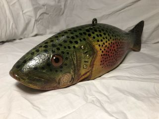 Duluth Fish Decoys,  Dfd,  Perkins 16” Rainbow Trout Spearing Decoy,  Lure