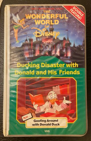 Ducking Disaster And Goofing Around Donald Duck (1962) Vintage Disney Vhs