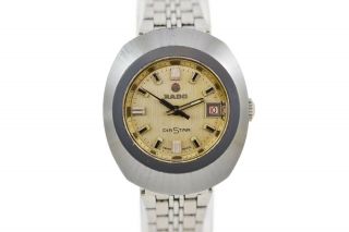 Vintage Rado Diastar Stainless Steel Automatic Ladies Watch 1410
