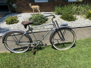 Very Rare Vintage Monark Silver King Hex Tube Bicycle Collectable Hobby