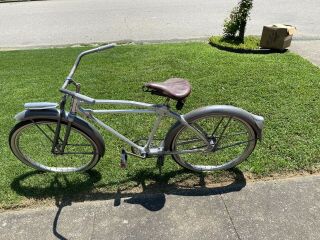 Very RARE vintage MONARK SILVER KING HEX TUBE bicycle collectable hobby 2