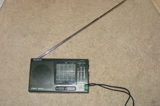Vintage Sony Icf - Sw10 Shortwave Radio 12 Band