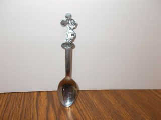 Vintage Walt Disney Mickey Mouse Spoon By Bonny Stainless Steel Japan