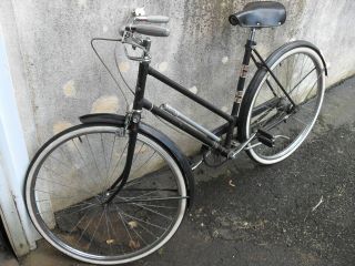 Vintage Raleigh Sports Bike Bicycle,  3 Speed Coaster Brake,  26 " Wheel,  21 " Frame