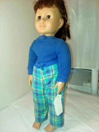 Our Generation Battat 18 " Doll Brown Hair Eyes Outfit Fits American Girl Vintage