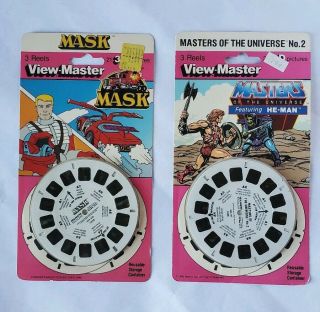 He - Man Masters Of The Universe Vintage View - Master Reel Pack 1036 & Mask