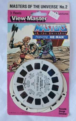 HE - MAN Masters of the Universe Vintage View - Master Reel Pack 1036 & MASK 3
