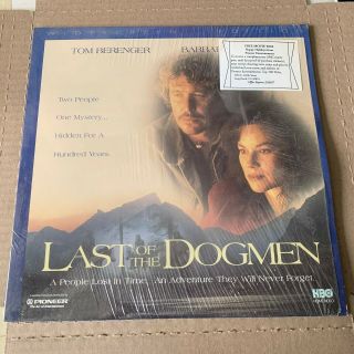 Vintage & Awesome Last Of The Dog Men - Tom Berringer - Laserdisc In Shrink