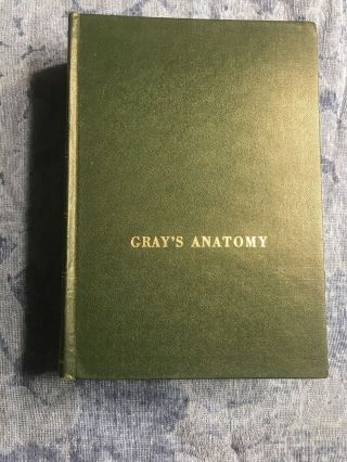 Vintage Gray ' s Anatomy Book Goss 29th Edition Lea & Febiger 2